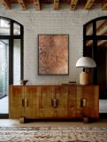 "Erdung" Mixed-Media-Art auf Leinwand, 80 x 60 cm, gerahmt, Preis: 990,- - Werke